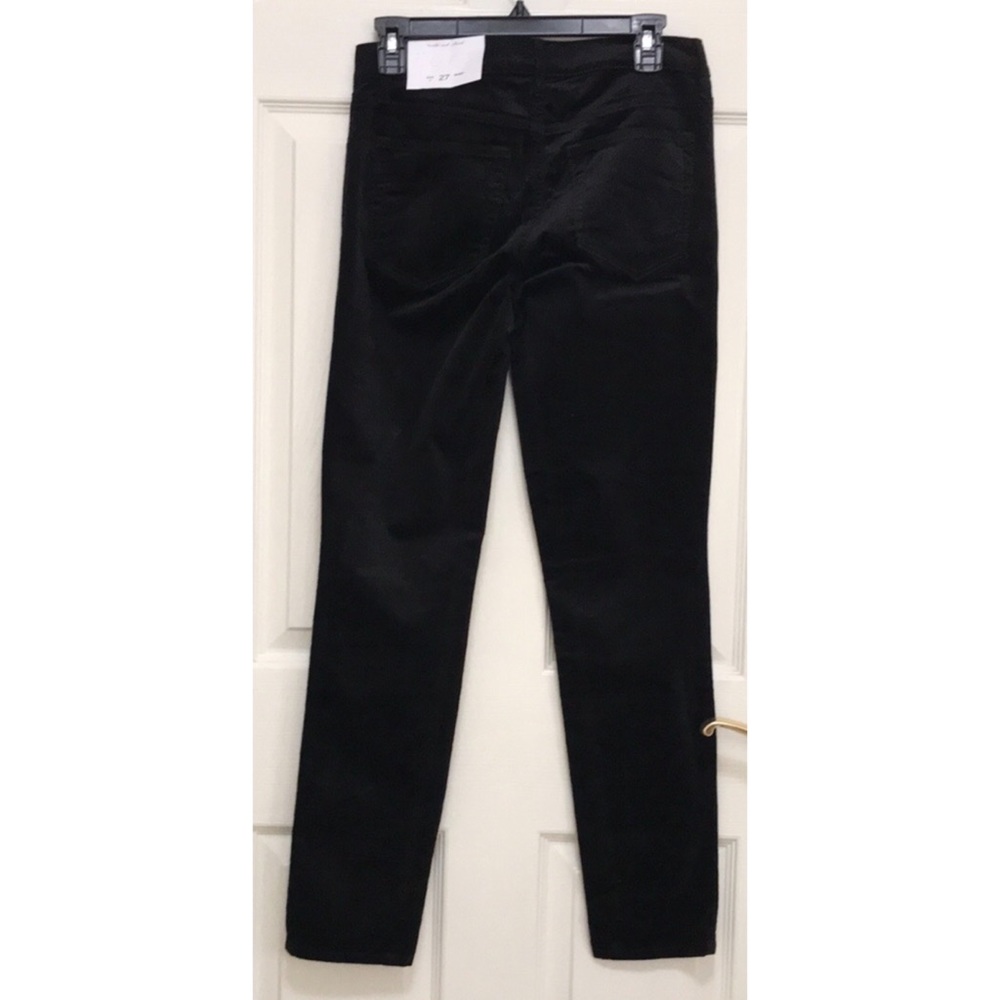 NWT Loft Velvet Skinny Pants Black - Picture 5 of 13